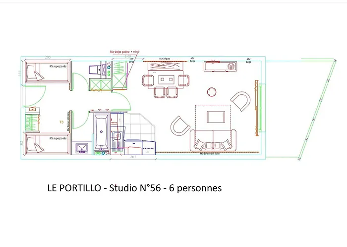 Gourette: 6 Pers, 44m² Avec Terrasse, Animaux Admis - Fr-1-860-19 * Eaux-Bonnes